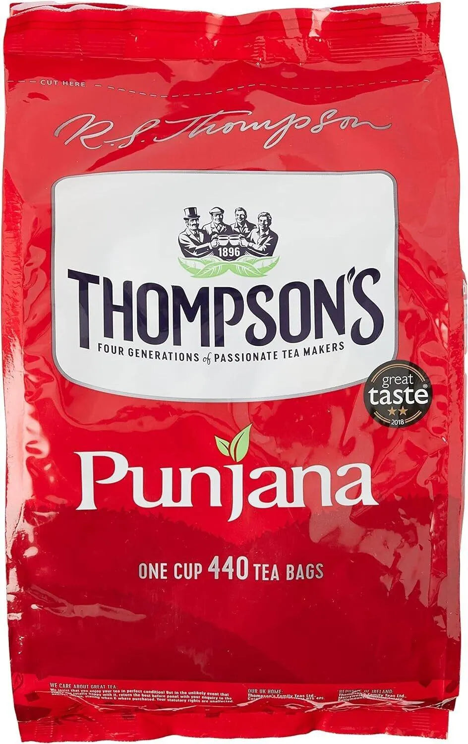 1 x Punjana 440 Tea Bags 1 kg